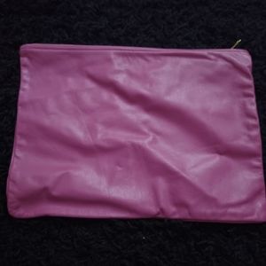 American Apparel Leather Clutch